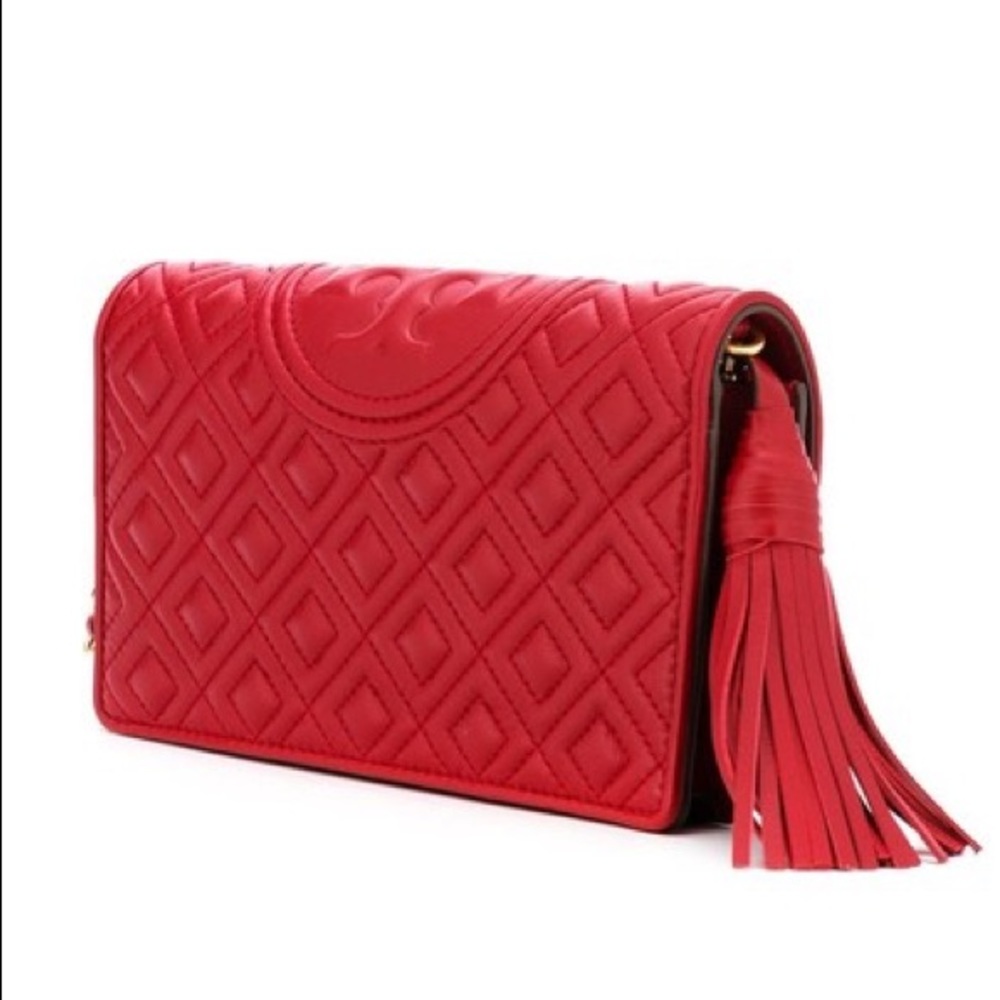 Red Tory Burch Crossbody Bag